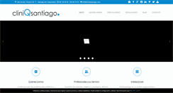 Desktop Screenshot of cliniqsantiago.com